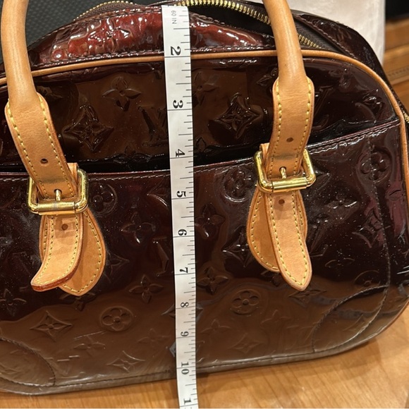 Louis Vuitton Vintage patent leather monogram handbag - Picture 8 of 11